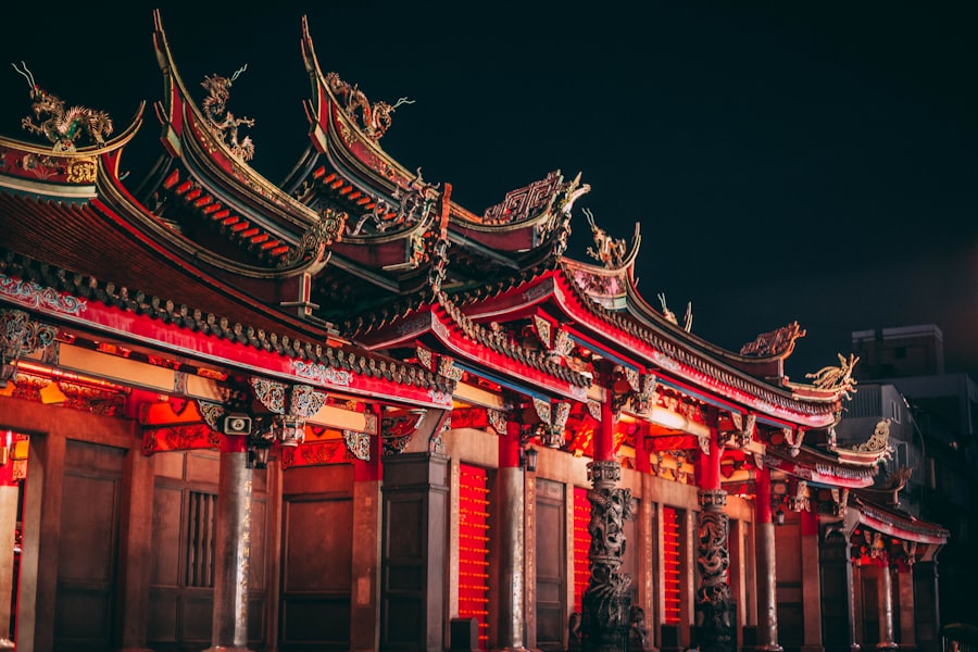Traditional architecture in China, where Kaiz La is based